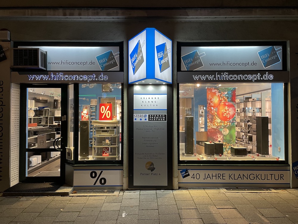 HiFi Concept - M�nchen Haidhausen - HiFi Concept Ladenfront